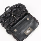 Valentino Garavani Nappa Small Spikeme Shoulder Bag in Black