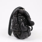 Valentino Garavani Nappa Small Spikeme Shoulder Bag in Black