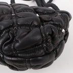 Valentino Garavani Nappa Small Spikeme Shoulder Bag in Black