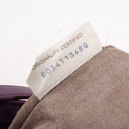 BOTTEGA VENETA Sac à bandoulière en cuir Intrecciato en violet