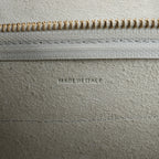 CELINE Belt Bag Grained Calfskin Nano 2Way Handbag in Mint