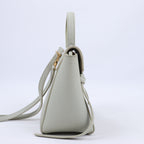 CELINE Belt Bag Grained Calfskin Nano 2Way Handbag in Mint