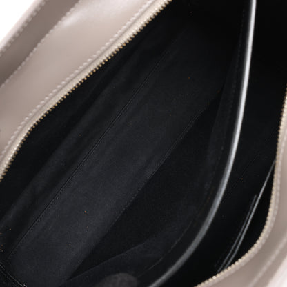 Saint Laurent Paris Uptown Leather Handbag in Gray 557653