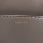 Saint Laurent Paris Uptown Leather Handbag in Gray 557653