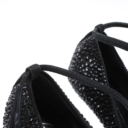 Escarpins compensés sans talon en cristal Swarovski Giuseppe Zanotti - Pointure 38 EU