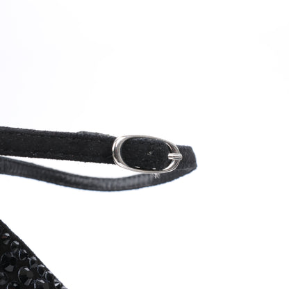 Escarpins compensés sans talon en cristal Swarovski Giuseppe Zanotti - Pointure 38 EU