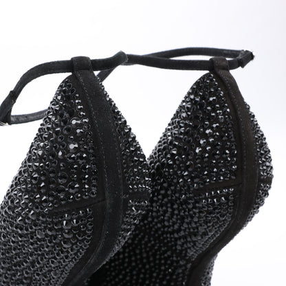 Escarpins compensés sans talon en cristal Swarovski Giuseppe Zanotti - Pointure 38 EU