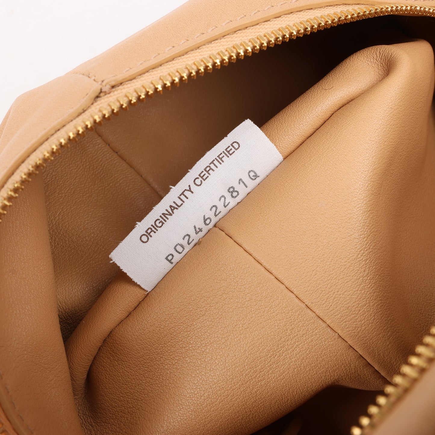 BOTTEGA VENETA Mini Double Knot Handbag in Beige