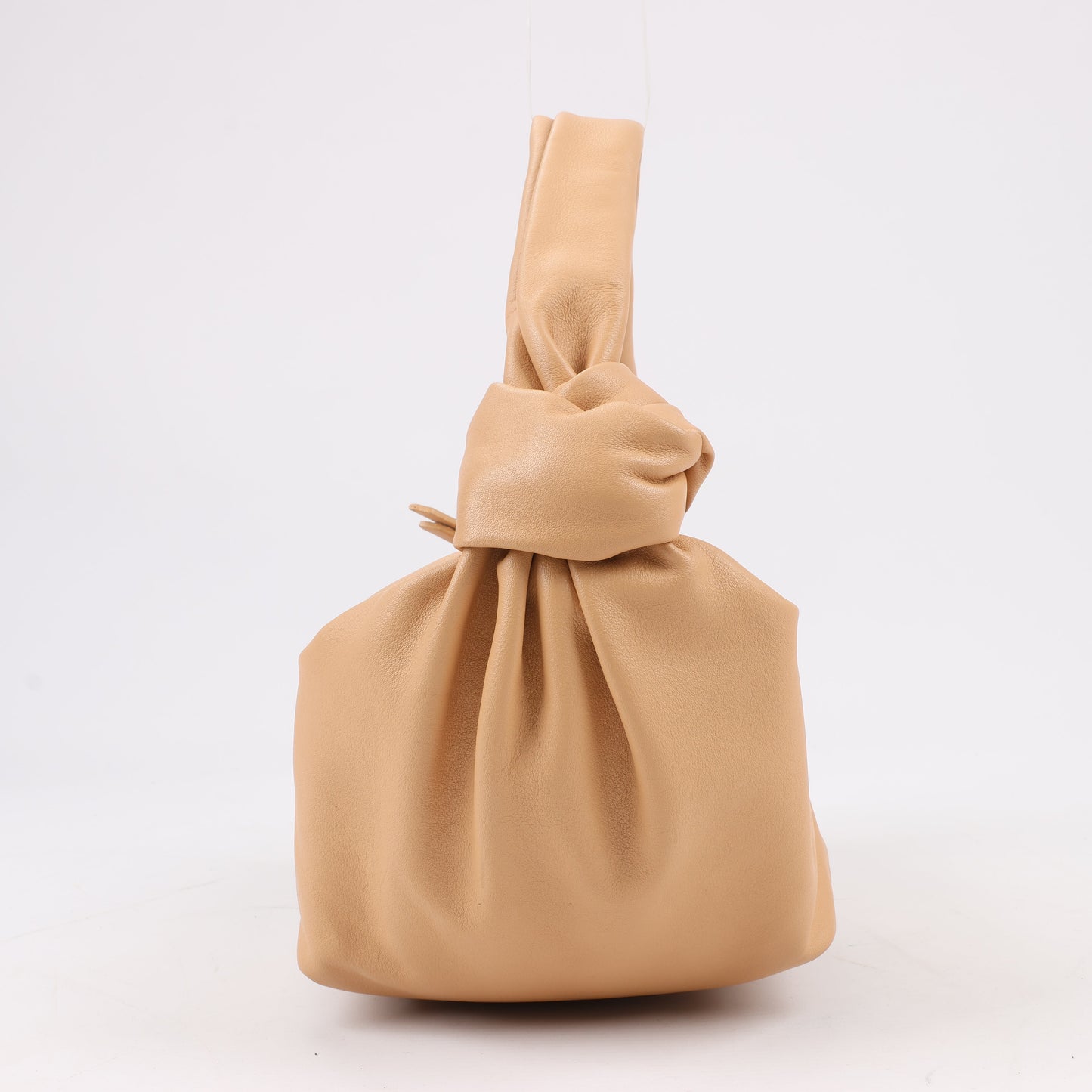 BOTTEGA VENETA Mini Double Knot Handbag in Beige