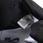 Nike Air Jordan Leather High-Top Sneakers in White x Navy DZ5485-401