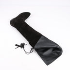 Celine Chat Botté Over-The-Knee Flat Boot in Suede Calfskin in Size 38 RM0220