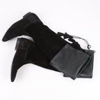 Celine Chat Botté Over-The-Knee Flat Boot in Suede Calfskin in Size 38 RM0220