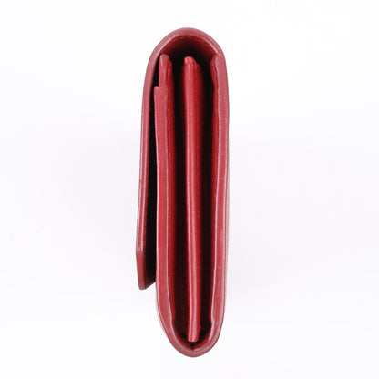 Portefeuille long en cuir Cartier Garland Doo Cartier bordeaux