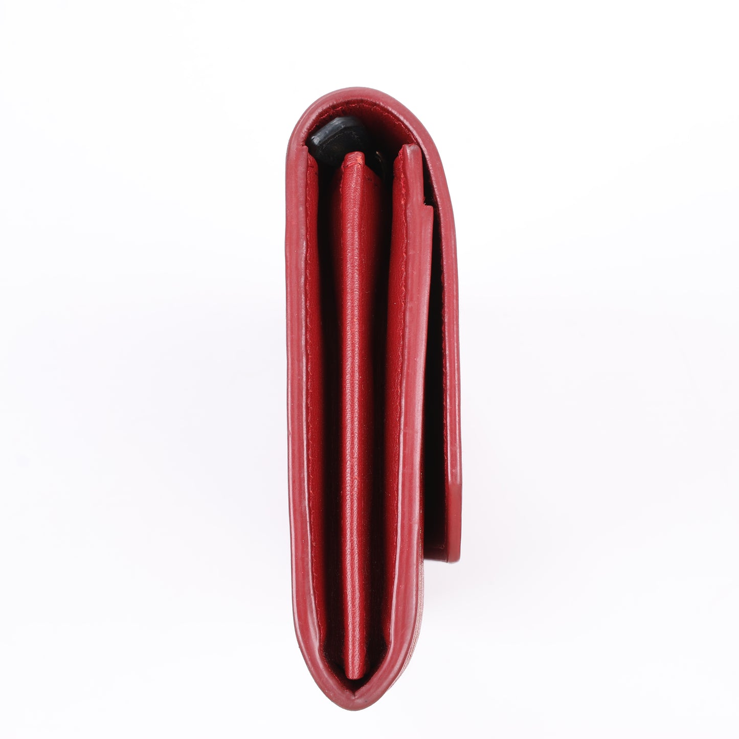 Portefeuille long en cuir Cartier Garland Doo Cartier bordeaux