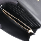 Bottega Veneta Black Smooth Leather Continental Wallet