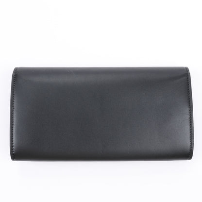 Bottega Veneta Black Smooth Leather Continental Wallet