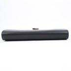 Bottega Veneta Black Smooth Leather Continental Wallet