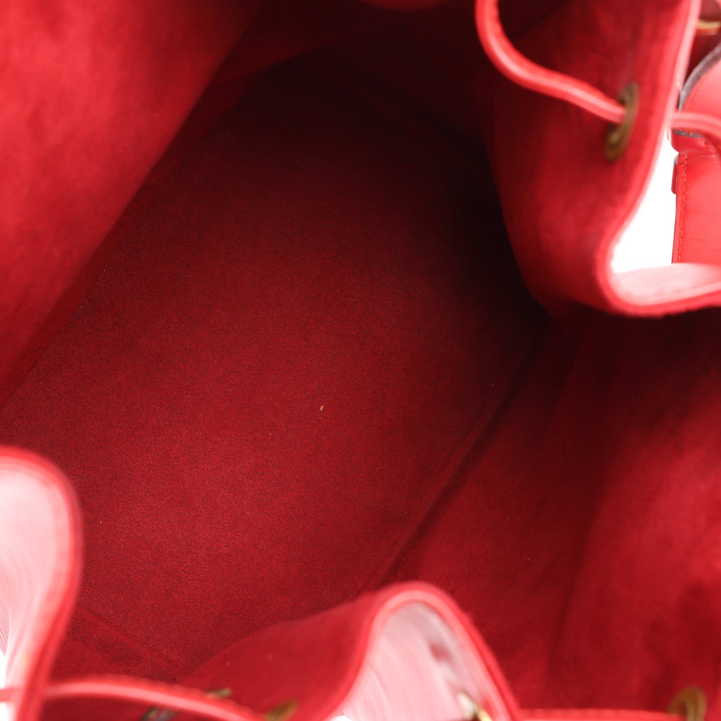 LOUIS VUITTON Epi Leather Noe Shoulder Bag in Red