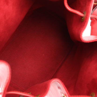 LOUIS VUITTON Epi Leather Noe Shoulder Bag in Red