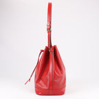 LOUIS VUITTON Epi Leather Noe Shoulder Bag in Red
