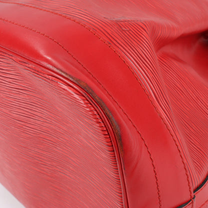 LOUIS VUITTON Epi Leather Noe Shoulder Bag in Red