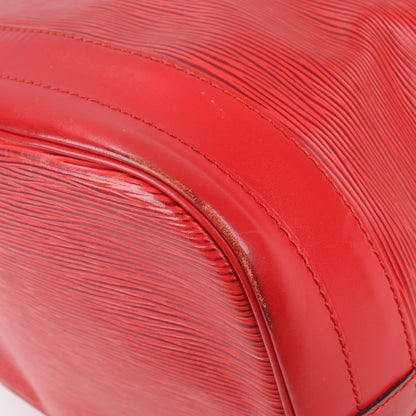 LOUIS VUITTON Epi Leather Noe Shoulder Bag in Red