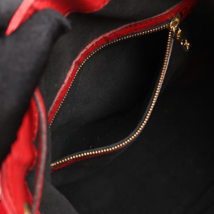 LOUIS VUITTON Epi Leather Noe Shoulder Bag in Red