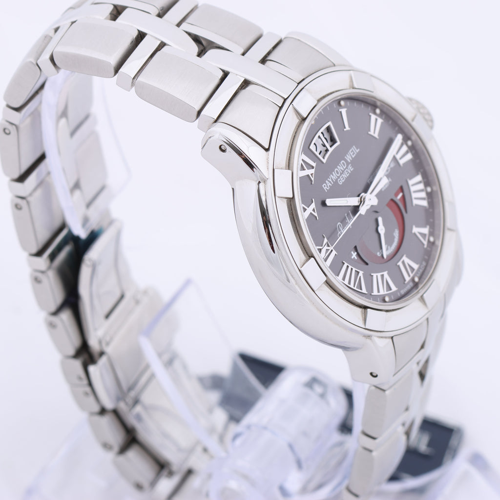 Raymond Weil Parsifal 2843-ST-00608 Grey/Steel 39 mm Watch with Gray Dial