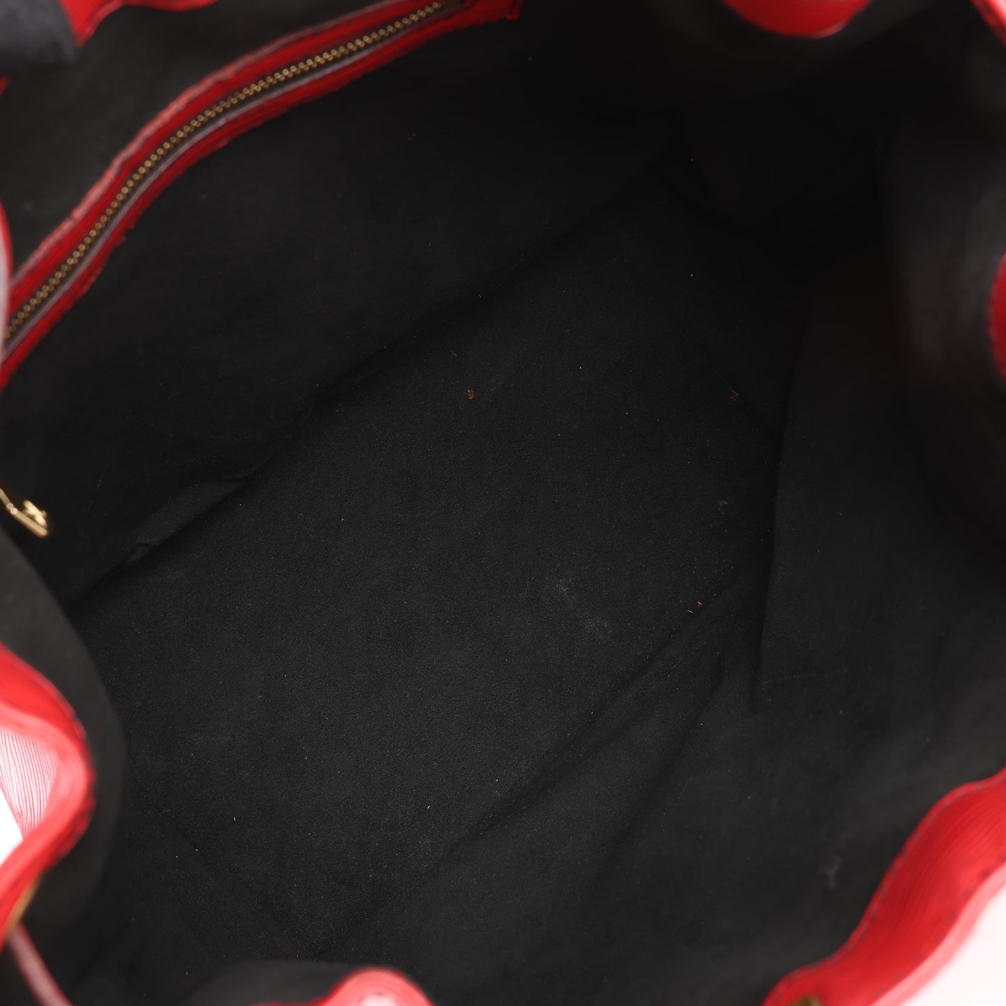 LOUIS VUITTON Epi Leather Noe Shoulder Bag in Red