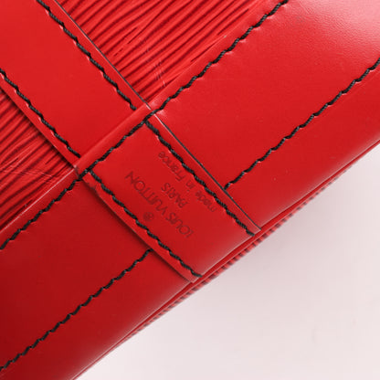 LOUIS VUITTON Epi Leather Noe Shoulder Bag in Red