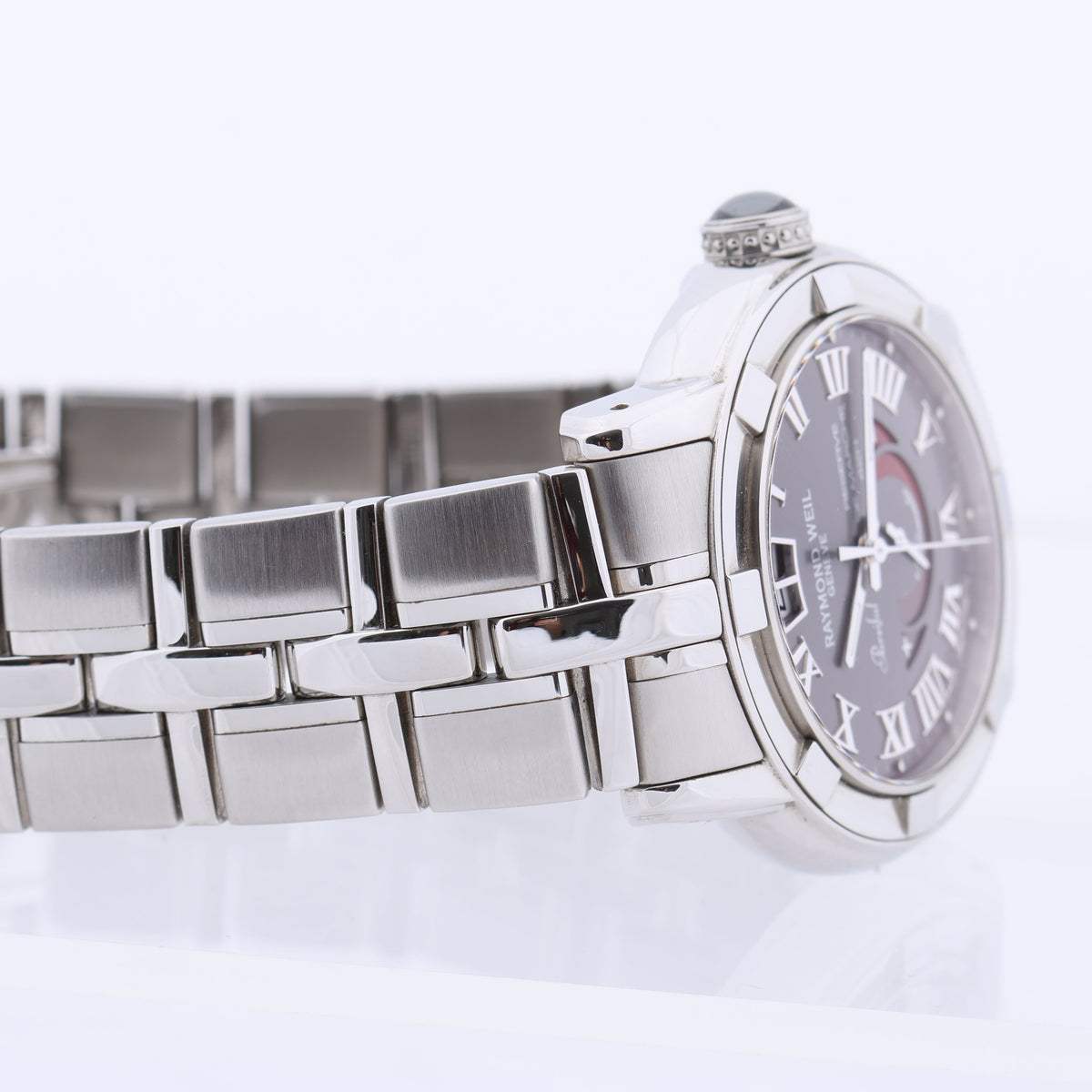 Raymond Weil Parsifal 2843-ST-00608 Grey/Steel 39 mm Watch with Gray Dial