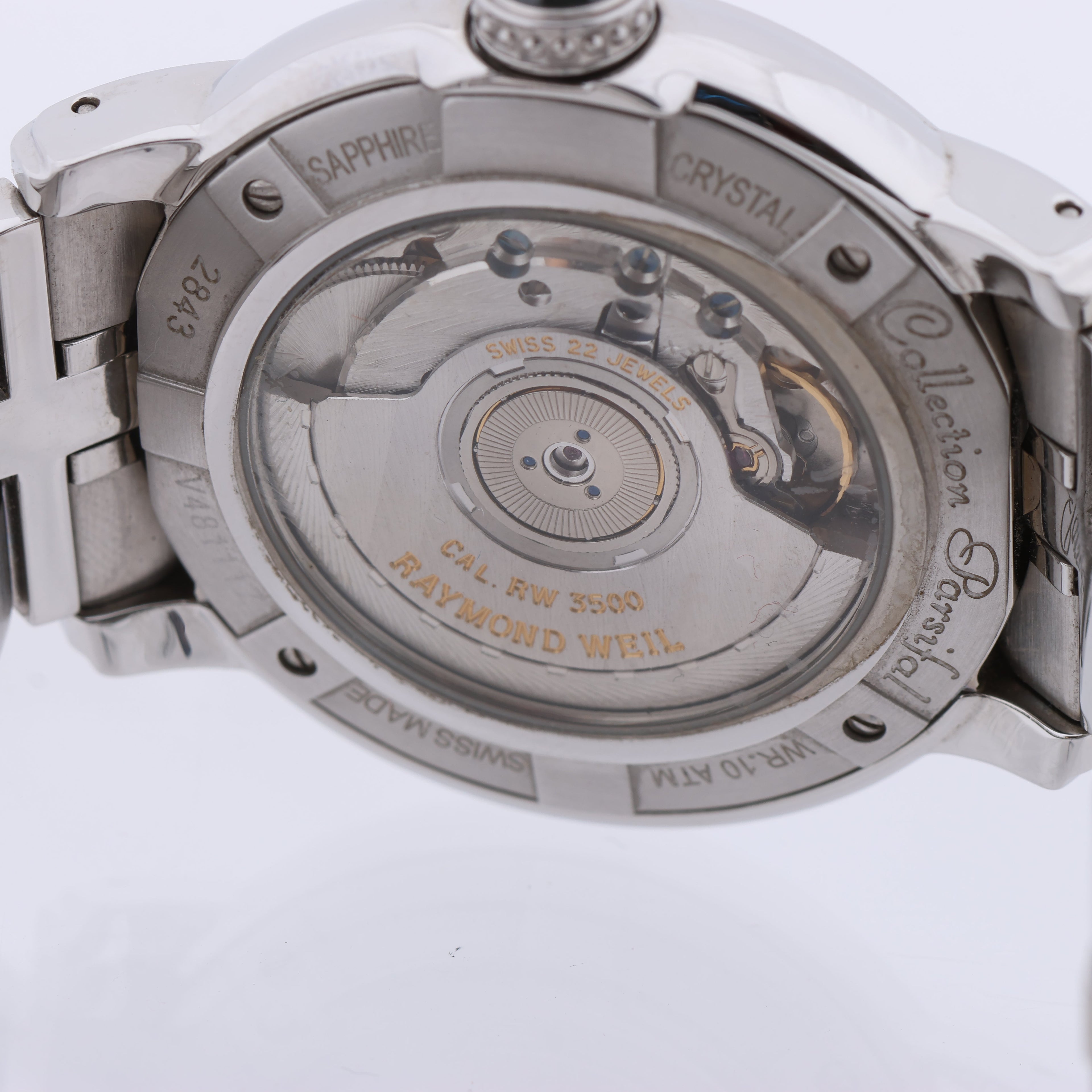 Raymond Weil Parsifal 2843-ST-00608 Grey/Steel 39 mm Watch with Gray Dial
