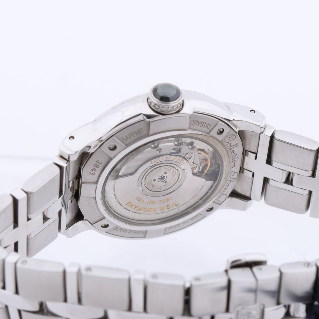 Raymond Weil Parsifal 2843-ST-00608 Grey/Steel 39 mm Watch with Gray Dial