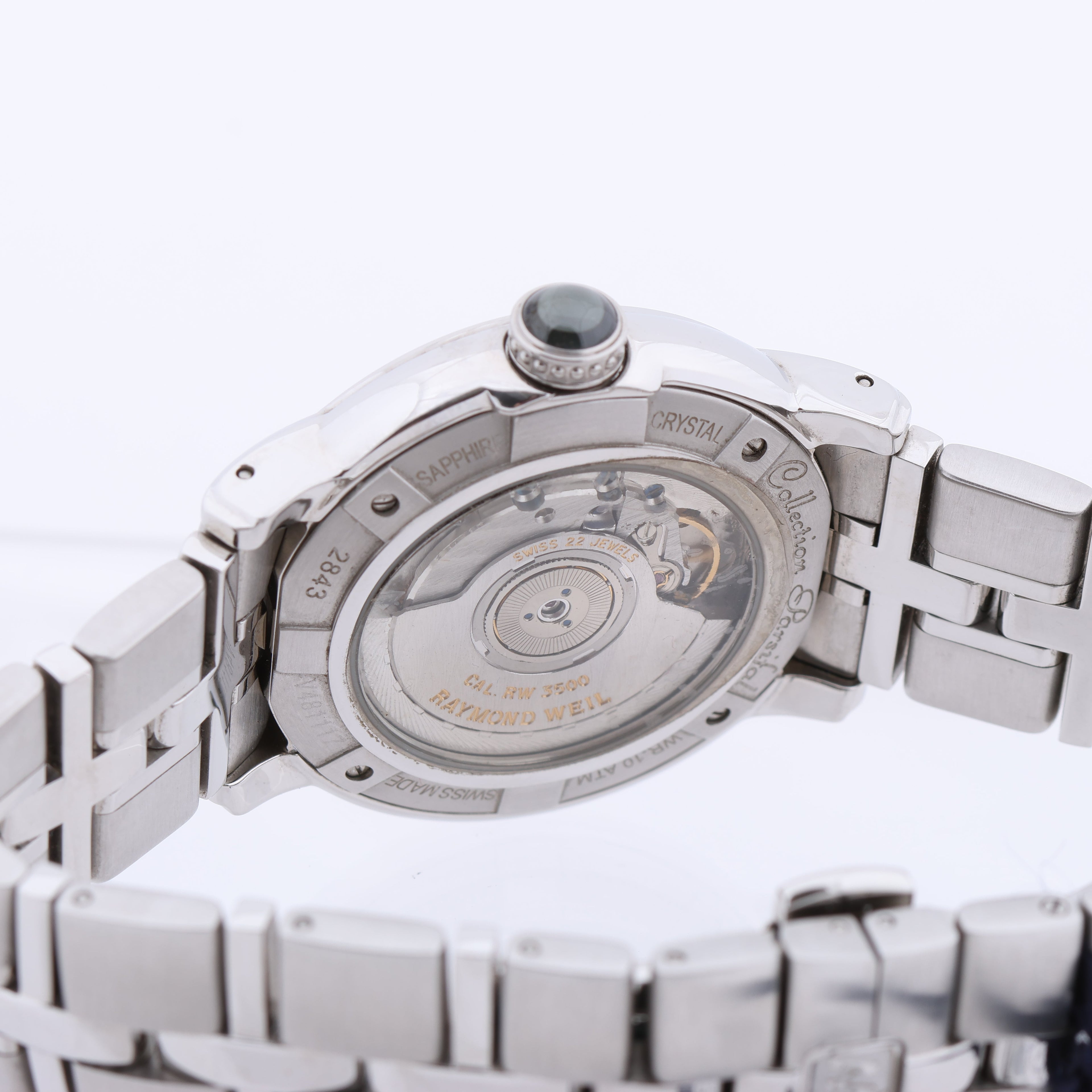 Raymond Weil Parsifal 2843-ST-00608 Grey/Steel 39 mm Watch with Gray Dial