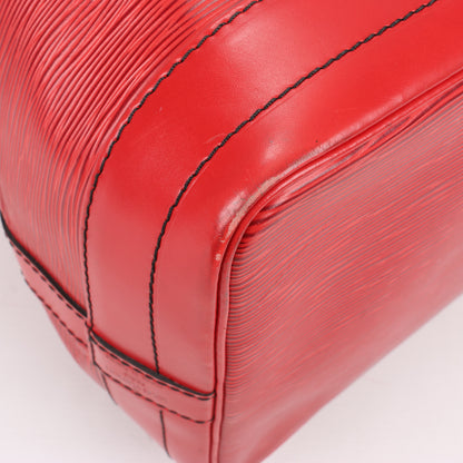 LOUIS VUITTON Epi Leather Noe Shoulder Bag in Red