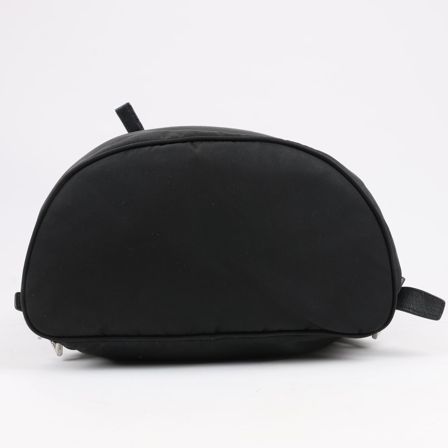 Sac à dos Prada en tissu et cuir noir
