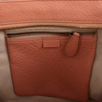 Bolso de mano Celine Luggage Micro Leather x Suede en negro y blanco