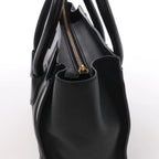 Bolso de mano Celine Tie Knot de piel en azul