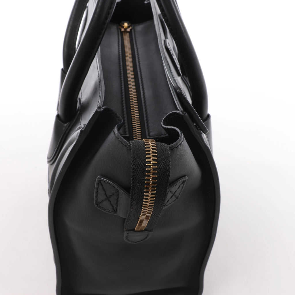 Bolso de mano Celine Tie Knot de piel en azul