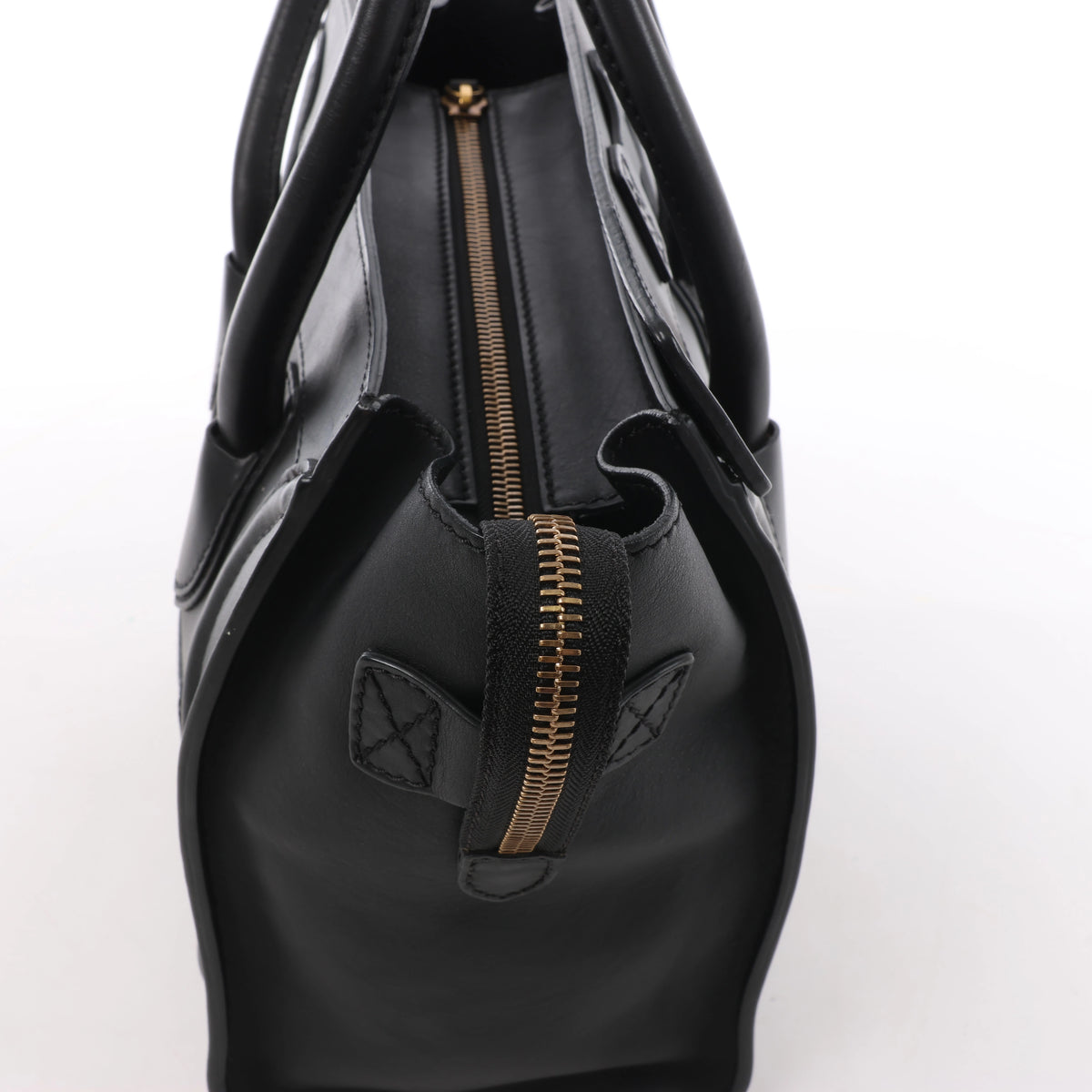 Bolso de mano Celine Tie Knot de piel en azul