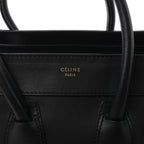 Bolso de mano Celine Tie Knot de piel en azul