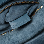 CELINE Soft 16 Teen Leather Shoulder Bag in Blue