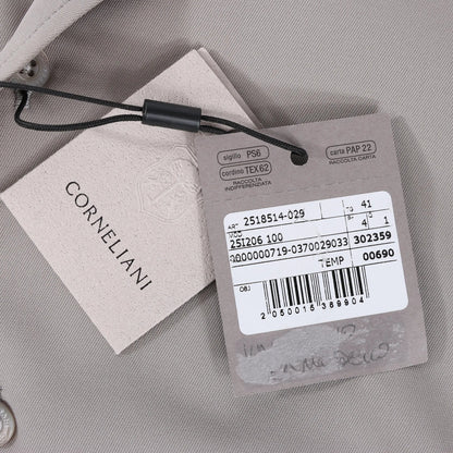 CORNELIANI CIRCLE Shirt in Gray, Size 41 IT