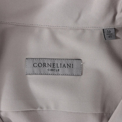CORNELIANI CIRCLE Shirt in Gray, Size 41 IT