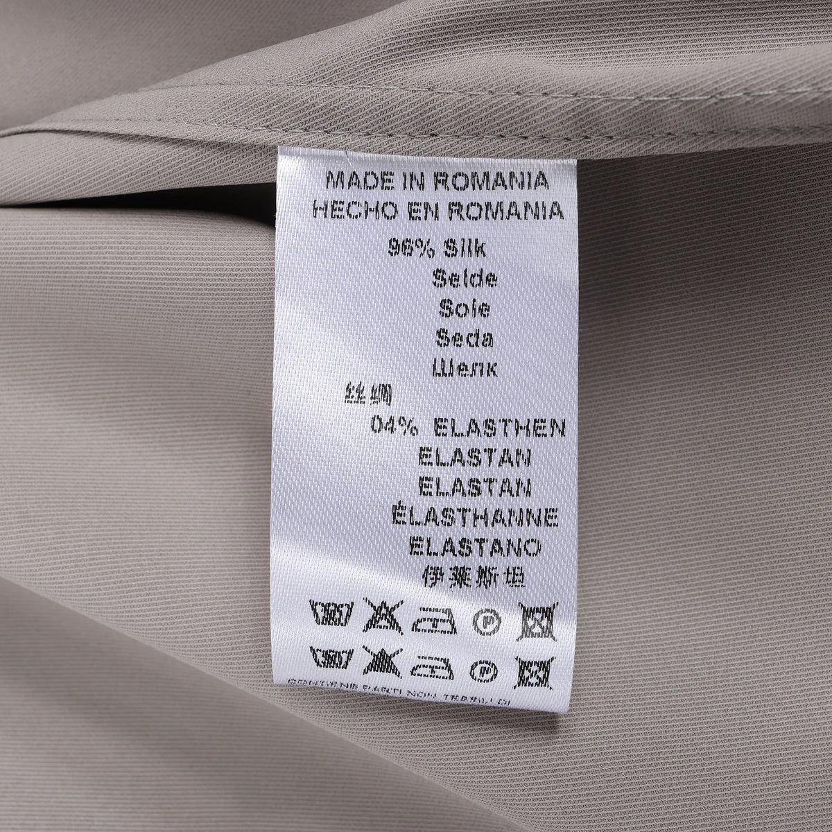 CORNELIANI CIRCLE Shirt in Gray, Size 41 IT