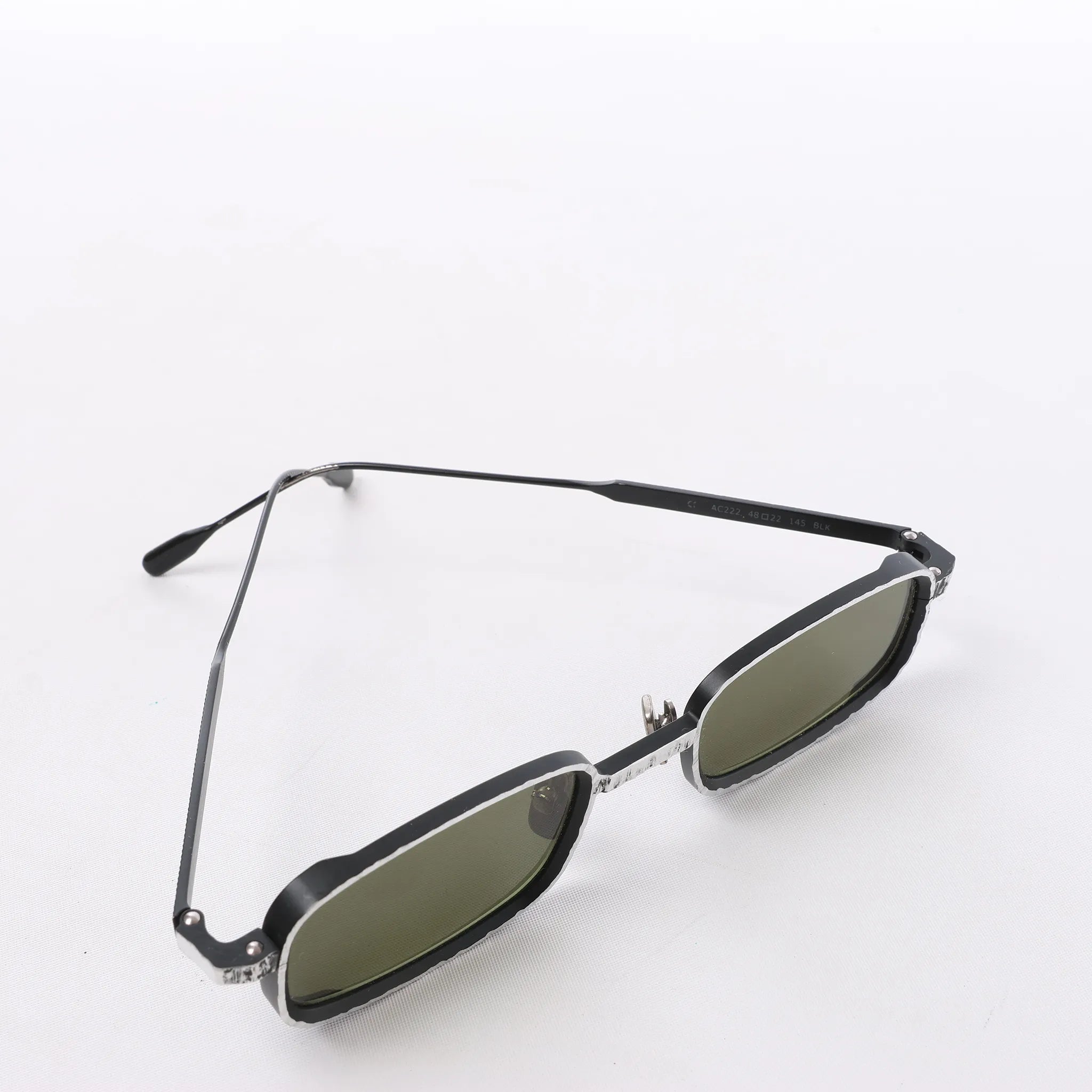 Capote AC222 Sunglasses in Green x Silver