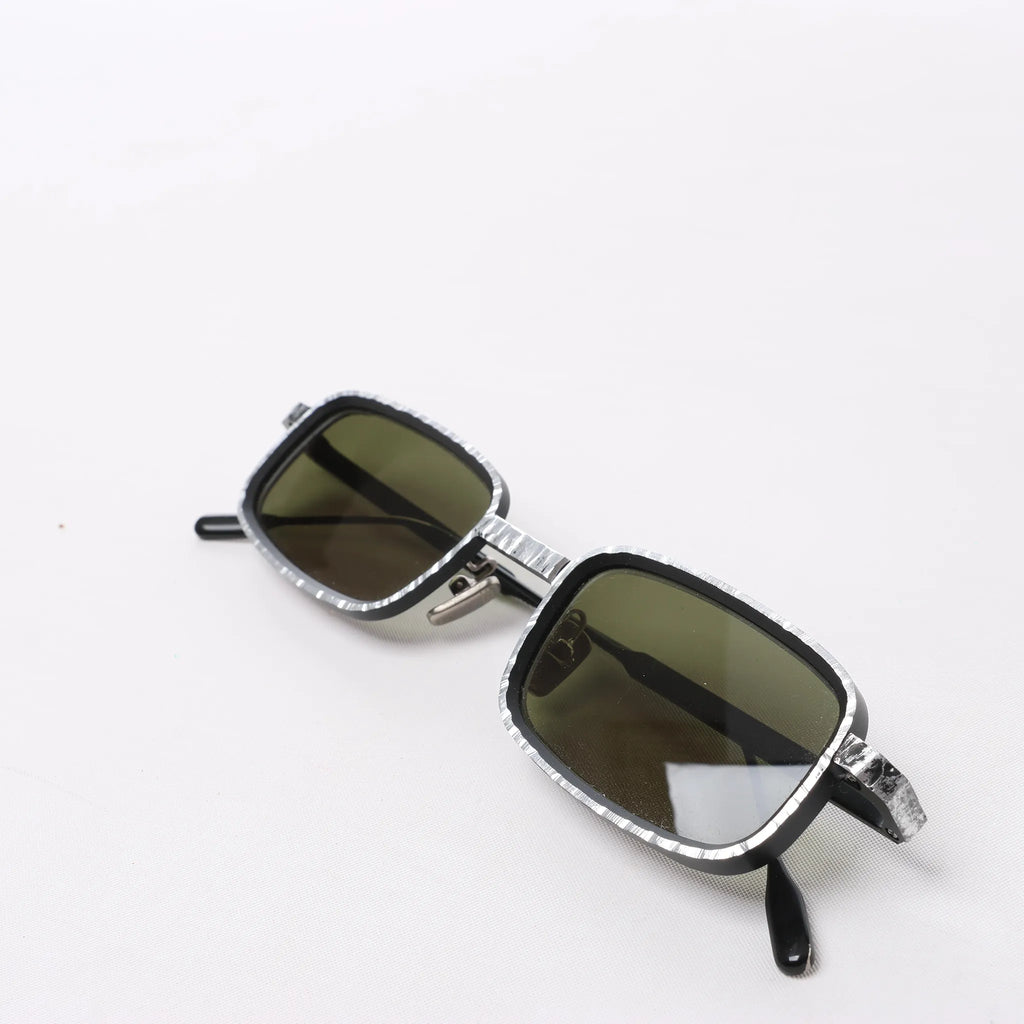 Capote AC222 Sunglasses in Green x Silver