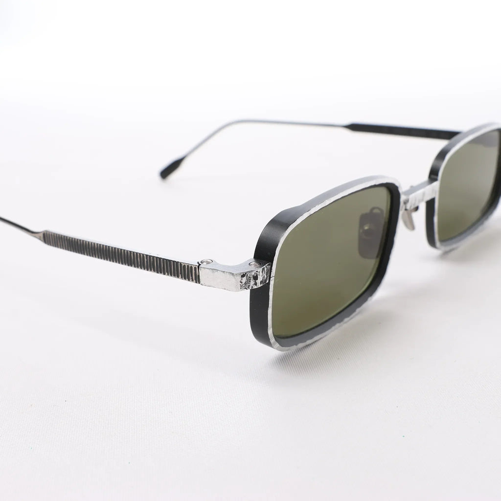 Capote AC222 Sunglasses in Green x Silver