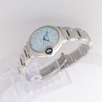 Cartier Ballon Bleu W4BB0028 3489426002BX SS AT Watch with Blue-Face