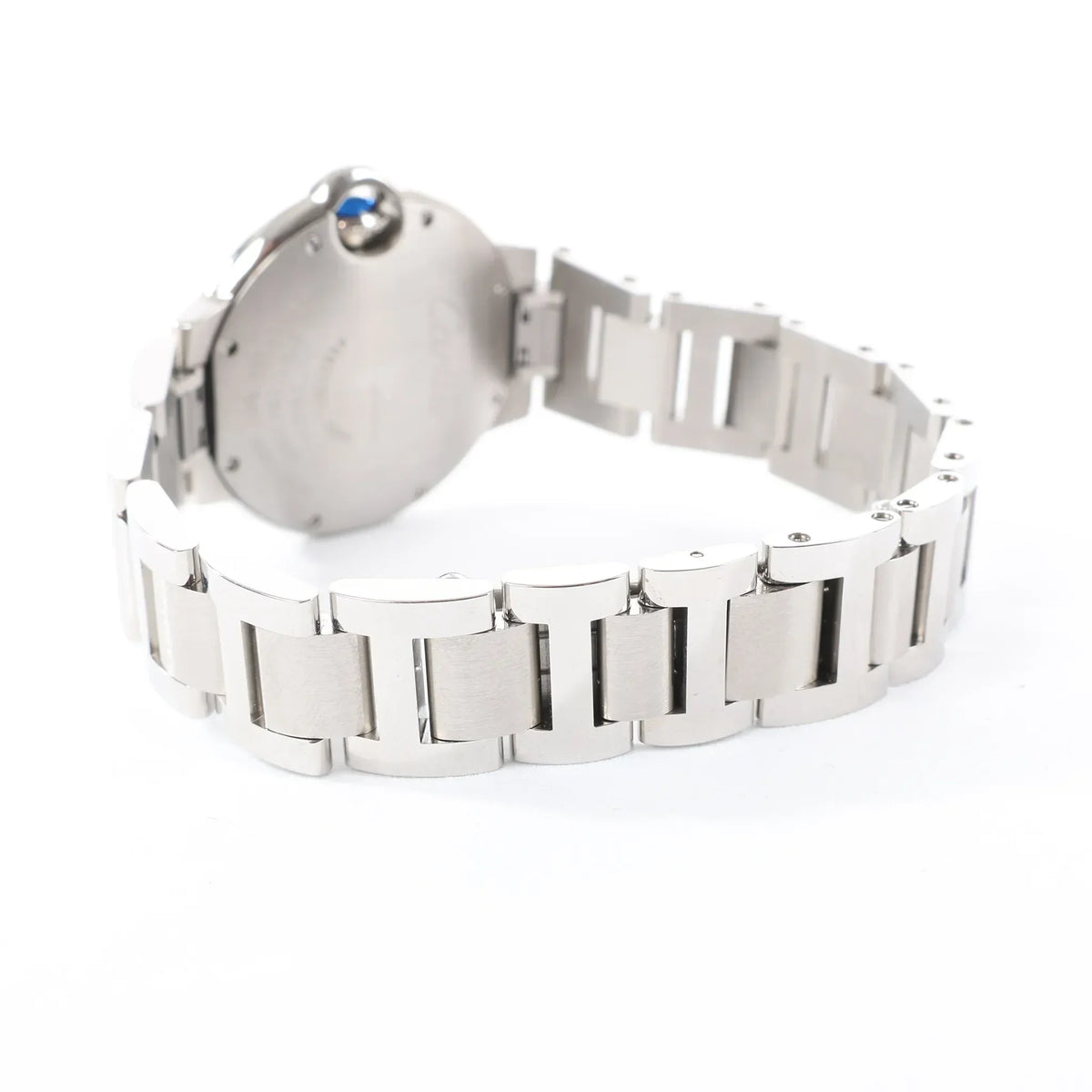 Cartier Ballon Bleu W4BB0028 3489426002BX SS AT Watch with Blue-Face